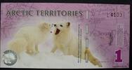 Arctic Territories 1 Polar Dollar 2012 Polymer kfr 3,50 EUR  zzgl. 1,50 EUR Versand