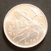 San Marino 10 Lire 1974 S. 33 / Al / FAO / Staatswappen - Honigbiene Stgl 3,40 EUR  zzgl. 1,50 EUR Versand