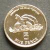 St. Helena + Ascension 5 Pence 2006 K-N / Elizabeth II. Stgl 4,20 EUR  zzgl. 1,50 EUR Versand