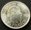 Monaco 10 Francs 1966 S. 27 / 900er Silber, 25g / Charles III. - Gekr&ouml;nt... 65,00 EUR  zzgl. 7,00 EUR Versand