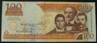 Dominikanische Republik 100 Pesos Dominicanos P. 185 a -