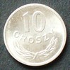 Polen 10 Groszy S.39.3 / Al / Wappenadler - Wert und Lorbeergirlande -