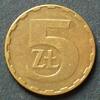 Polen 5 Zloty S.75.2 / Me / Wappenadler -