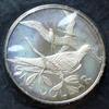 Britische Jungferninseln 1 Dollar S.6 a / 925er Silber, 25,7g / Elizabeth II. - Pracht-Fregattvogel -