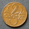 Polen 2 Grosze S.6 a / Bro / Gekrönter Wappenadler