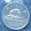 Kanada 5 Cents S.519a.1 / E, N galv. / Elizabeth II. - Kanadischer Biber -