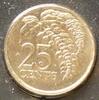 Trinidad und Tobago 25 Cents S.31 / K-N / Staatswappen - Chaconia -