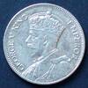 Fidschi 1 Shilling S.4 / 500er Silber, 5,6552g / George V. - Auslegerboot -