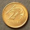 Polen 2 Grosze S.283 / Me / Gekrönter Wappenadler