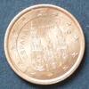 Spanien 5 Cent S.334 / E, K galv. / Kathedrale von Santiago de Compostela -