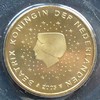 Niederlande 50 Cent S.122.5 / Al-Bro / aus Original-KMS 2005 / Königin Beatrix, zwölf Sterne -