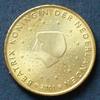 Niederlande 50 Cent S.122.3 / Al-Bro / Königin Beatrix, zwölf Sterne -