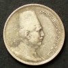 5 Piastres A.H.1341/1923 Ägypten S.43 / 833 1/3er Silber, 7g / Fouad I. - Inschrift im Kreis vzgl