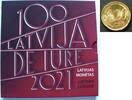 Lettland 20 Cent aus Original-Folder -