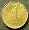 Estland 1 Kroon S.26 a / Al-Bro / Staatswappen