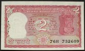 Indien 2 Rupees ND(1984-85) P. 53A a / Sign.83 kfr 3,50 EUR inkl. MwSt., zzgl. 1,50 EUR Versand