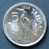 Malawi 5 Tambala S.38 / St, N galv. / Staatswappen - Purpurreiher -