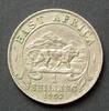 Britisch Ostafrika 1 Shilling S.36 / K-N / Georg VI. - Löwe vor Gebirgslandschaft -