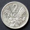 Polen 2 Zlote S.43 / Al / Wappenadler - Früchte und Weizenähren -