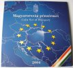Ungarn 188 Forint + 50 Forint EU KMS 2004 im Original-Folder + 50 Forint Miglied in der EU / Auflage: 8.000 -