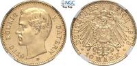 GERMANY  10 Mark 1903D NGC PF 65+ ULTRA CAMEO