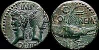 Nimes Dupondio 27 B.C.-14 A.D. Pátina . Magníficamente conservada. Augus... 1900,00 EUR  zzgl. 15,00 EUR Versand