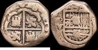 Madrid 2 Reales 1628 1621-1665 Felipe IV MBC- 450,00 EUR  zzgl. 10,00 EUR Versand