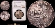 Bolivia 4 Reales 1556-1598 Felipe II -