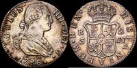 Madrid 2 Reales 1788-1808 Carlos IV -