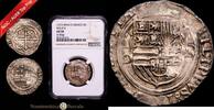 México 2 Reales 1556-1598 Felipe II -