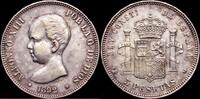 Madrid 5 Pesetas 1886-1931 Alfonso XIII -