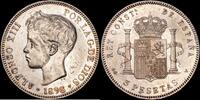 Madrid 5 Pesetas 1886-1931 Alfonso XIII -