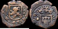La Coruña 2 Maravedís 1665-1700 Carlos II -