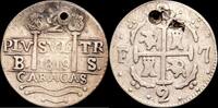 Caracas 2 Reales 1808-1833 Fernando VII -