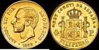 Manila 4 Pesos 1874-1885 Alfonso XII -