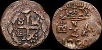Santa Marta 1/4 Real 1808-1833 Fernando VII -
