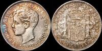 Madrid 5 Pesetas 1886-1931 Alfonso XIII -
