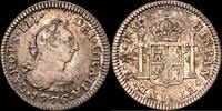 México 1/2 Real 1759-1788 Carlos III -