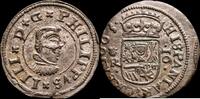 Coruña 16 Maravedís 1621-1665 Felipe IV -
