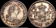 MEXICO 1/2 Real 1759-1788 Carlos III -