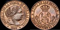 Jubia 1/2 Céntimo de escudo 1833-1868 Isabel II -