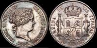 Madrid 10 Reales 1833-1868 Isabel II -