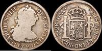 Santiago 2 Reales 1788-1808 Carlos IV -
