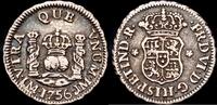 Lima 1/2 Real 1746-1759 Fernando VI -