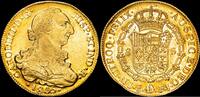 Santiago 8 Escudos 1788-1808 Carlos IV -