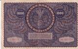 Polen 1000 Marek 1919 gebraucht III+,