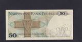 Polen 50 Zloty 1975 1 Buchstabe vor KN, U, fast Kassenfrisch, I-,