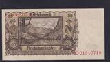 Deutsches Reich, Drittes Reich, 20 Reichsmark 1939 Ro.178, DEU-215, Serie: C, leicht gebraucht II+, Lagerschaden kleiner Eckbug sonst Kassenfrisch,