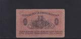 Tschechoslowakei, 1 Krone 1919 Serie: 214 stark gebraucht IV,