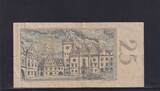 Tschechoslowakei, 25 Kronen 1958 gebraucht III,